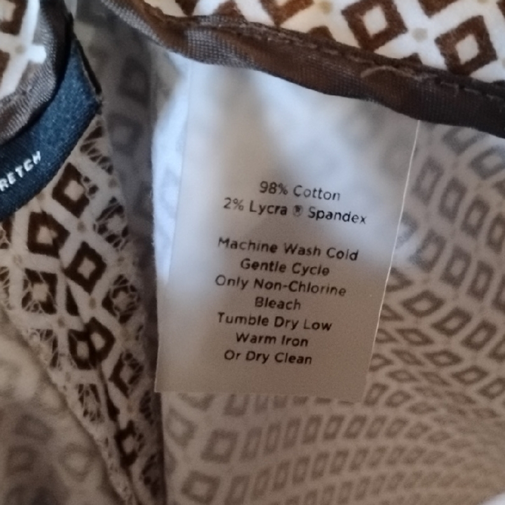 Talbots Geometric Print Pants - Picture 10 of 10